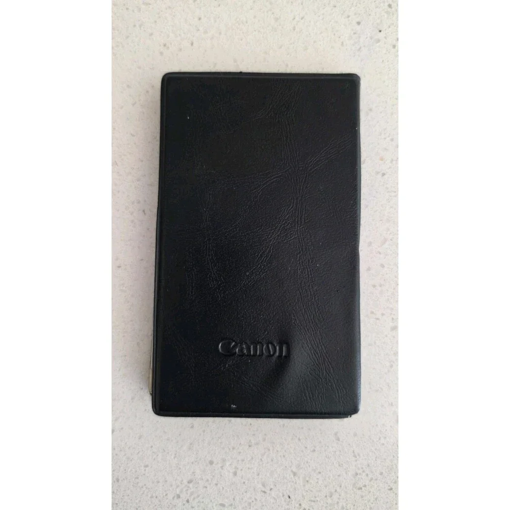 Canon LS-31 Solar Calculator with Case, Vintage Year 1984. Tested/ Works Great